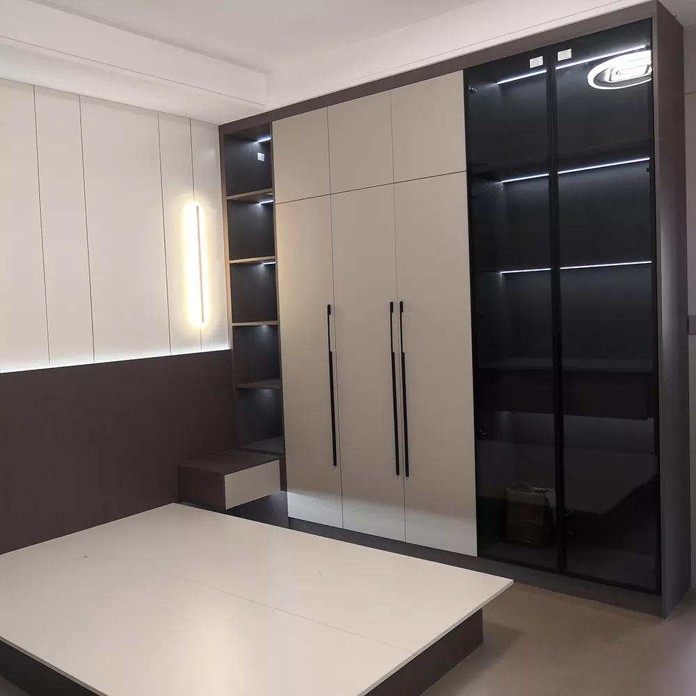 Rubberwood Wardrobe